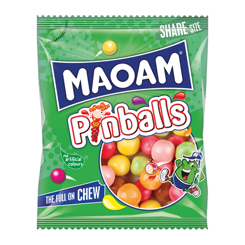 Haribo Maoam Pinballs 140G 14S - Case Qty - 14