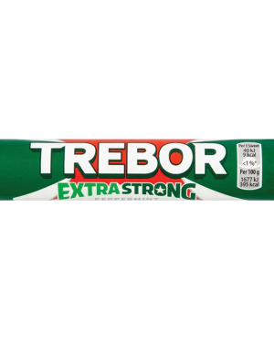 Trebor Extra Strong Peppermint Roll – Case Qty – 40