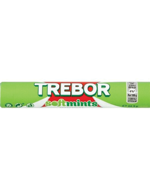 Trebor Softmints Peppermint Roll – Case Qty – 40