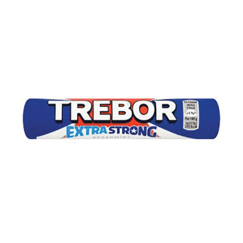 Trebor Extra Strong Spearmint Roll - Case Qty - 40
