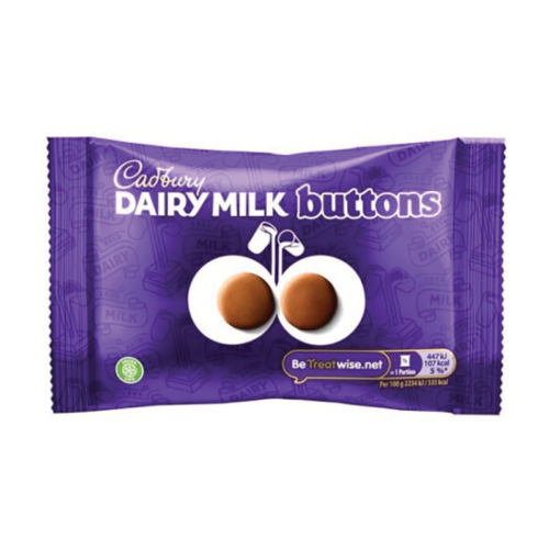 Cadburys Choc Buttons Giant - Case Qty - 36