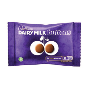 Cadburys Choc Buttons Giant – Case Qty – 36
