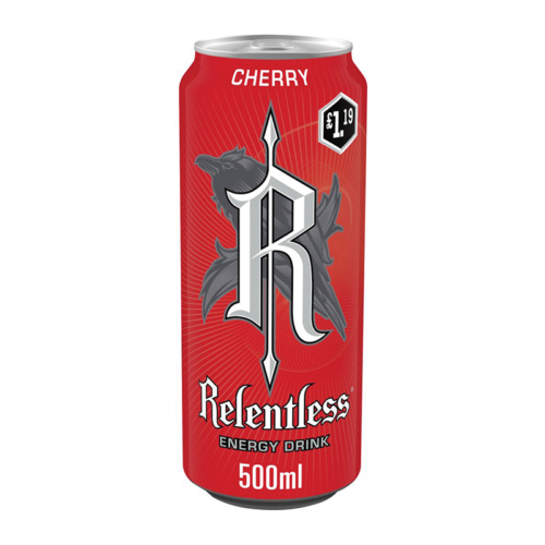 Relentless Cherry Pm 1.19 500Ml - Case Qty - 12