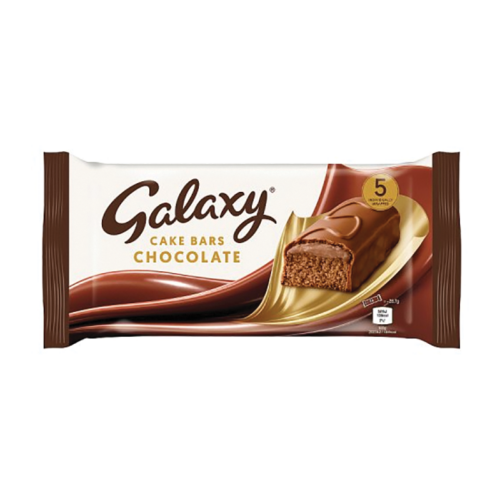 Galaxy Cake Bars 12X 5Pk - Case Qty - 12