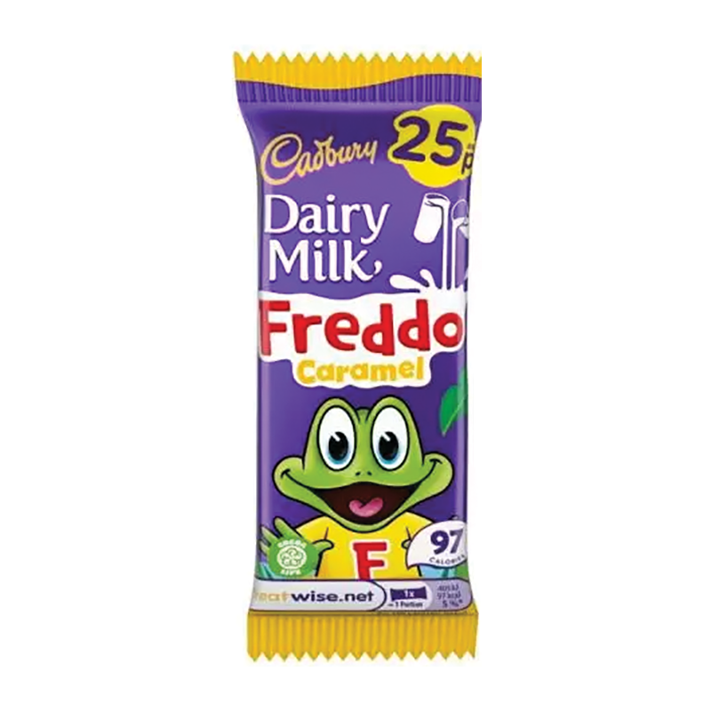 Cadburys Freddo Caramel 25P - Case Qty - 60