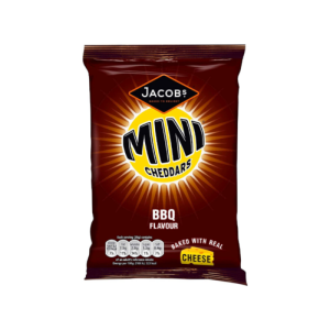 Mini Cheddars Bbq 45G – Case Qty – 30