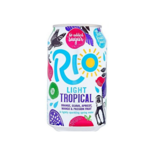 Rio Tropical Light 330Ml Cans – Case Qty – 24
