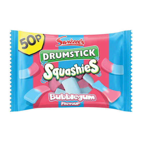 Squashies Drumstick Bubblegum 45G 50P Pm - Case Qty - 24