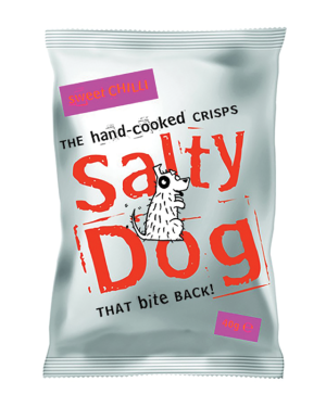Salty Dog Crisps Sweet Chilli 40G – Case Qty – 30