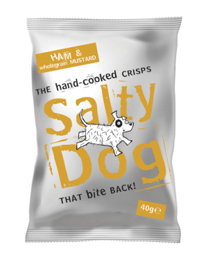 Salty Dog Ham & Wholegrain Mustard 40G – Case Qty – 30
