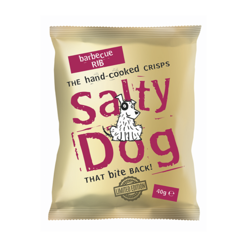 Salty Dog Bbq Rib 40G - Case Qty - 30