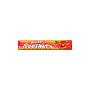Halls Soothers Peach & Raspberry – Case Qty – 20