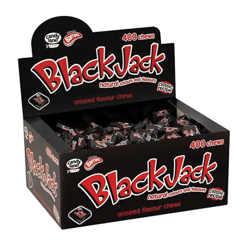 Trebor Black Jack Chews - Case Qty - 400