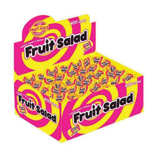 Trebor Fruit Salad Chews - Case Qty - 400