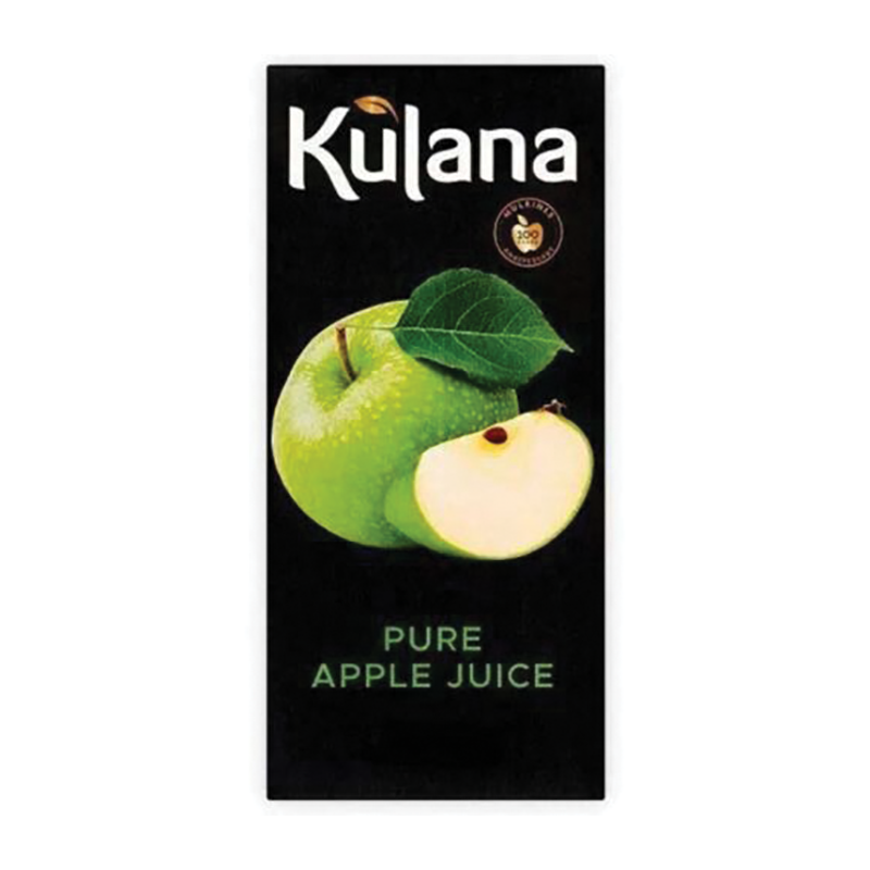 Kulana Apple Juice 200Mls - Case Qty - 27