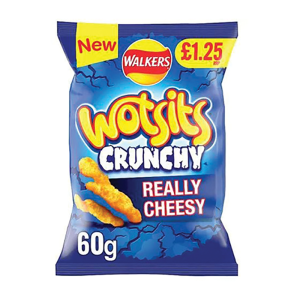 Wotsits Crunchy Cheese Pm 1.25 – Case Qty – 15