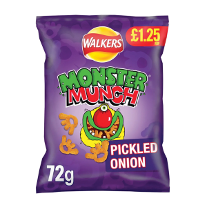 Monster Munch Pickled Onion Pm 1.25 – Case Qty – 15
