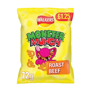 Monster Munch Roast Beef  Pm 1.25 – Case Qty – 15
