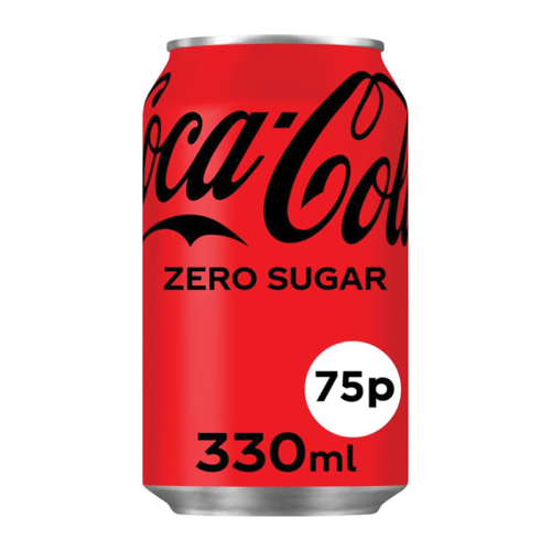 Coca Cola Zero Can Pmp 75P - Case Qty - 24