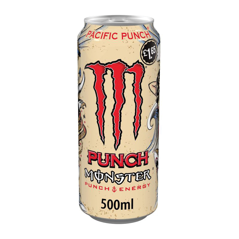 Monster Pacific Punch 500Ml Pmp £1.65 - Case Qty - 12