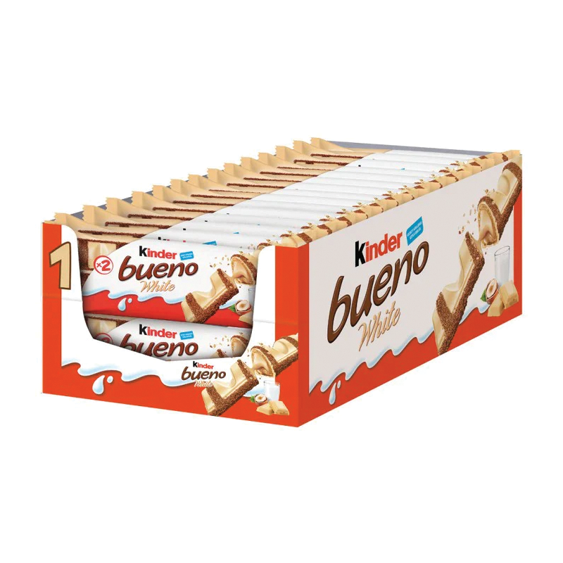 Ferrero Kinder Bueno White - Case Qty - 30