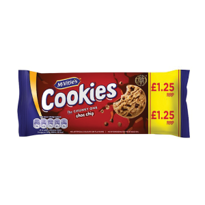 Mcvities Choc Chip Cookies 150G Pm £1.25 – Case Qty – 12