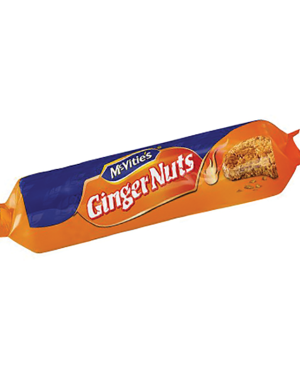 Mcvities Ginger Nuts 250G Pmp £1.59 – Case Qty – 12
