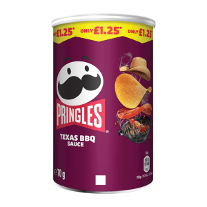 Pringles Texas Bbq 70G 1.25 – Case Qty – 12