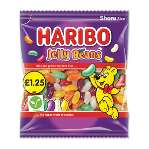 Haribo Jelly Beans Pmp £1.25 – Case Qty – 12