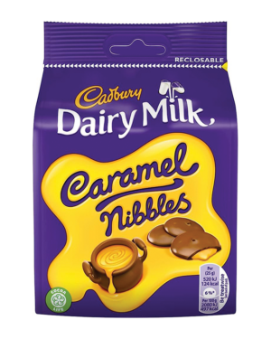 Cadburys Caramel Nibbles 95G – Case Qty – 10