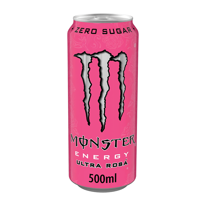 Monster Ultra Rosa 500Ml - Case Qty - 12