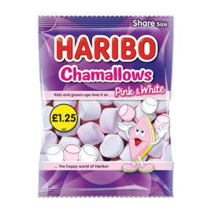 Haribo Chamallows Pmp £1.25 – Case Qty – 12