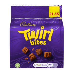 Cadburys Twirl Bites 95G £1.35 – Case Qty – 10