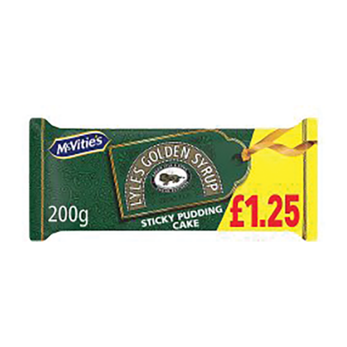 Golden Syrup Cake Pm £1.25 - Case Qty - 8
