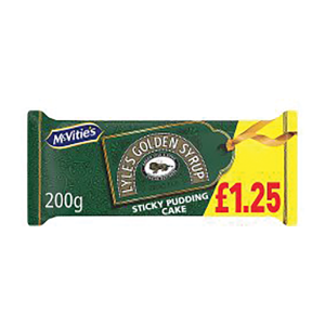 Golden Syrup Cake Pm £1.25 – Case Qty – 8