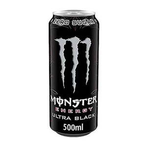 Monster Ultra Black 500Ml  £1.55 – Case Qty – 12