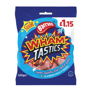 Barratt Wham Tastics Pmp £1.15 – Case Qty – 12