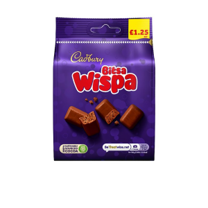 Cadburys Bitsa Wispa 95G £1.35 – Case Qty – 10