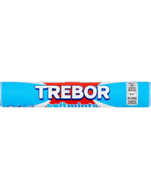 Trebor Softmints Spearmint Roll Pm 60P – Case Qty – 40