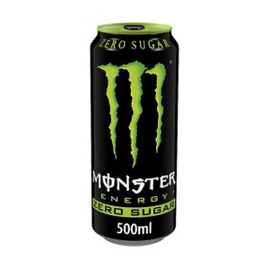 Monster  Green Zero 500Ml – Case Qty – 12