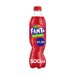 Fanta Fruit Twist 500Ml Pmp £1.30 – Case Qty – 12