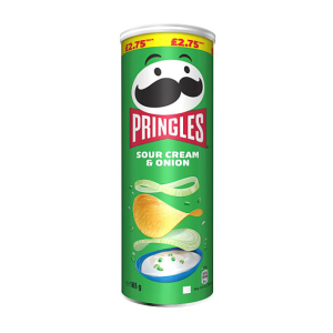 Pringles Sour Cream 165G 2.75 – Case Qty – 6