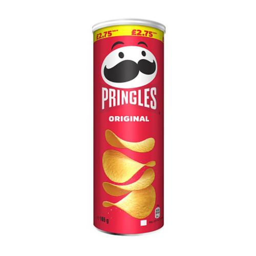 Pringles Original 165G 2.75 - Case Qty - 6