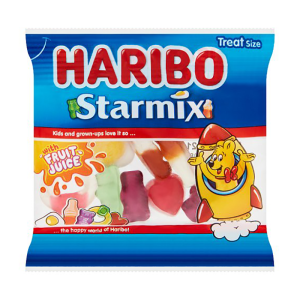Haribo Starmix Handy Pack 42G – Case Qty – 36