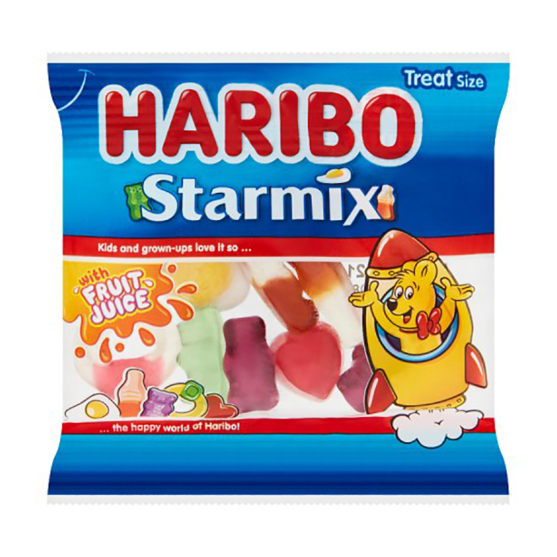 Haribo Starmix Handy Pack 42G - Case Qty - 36