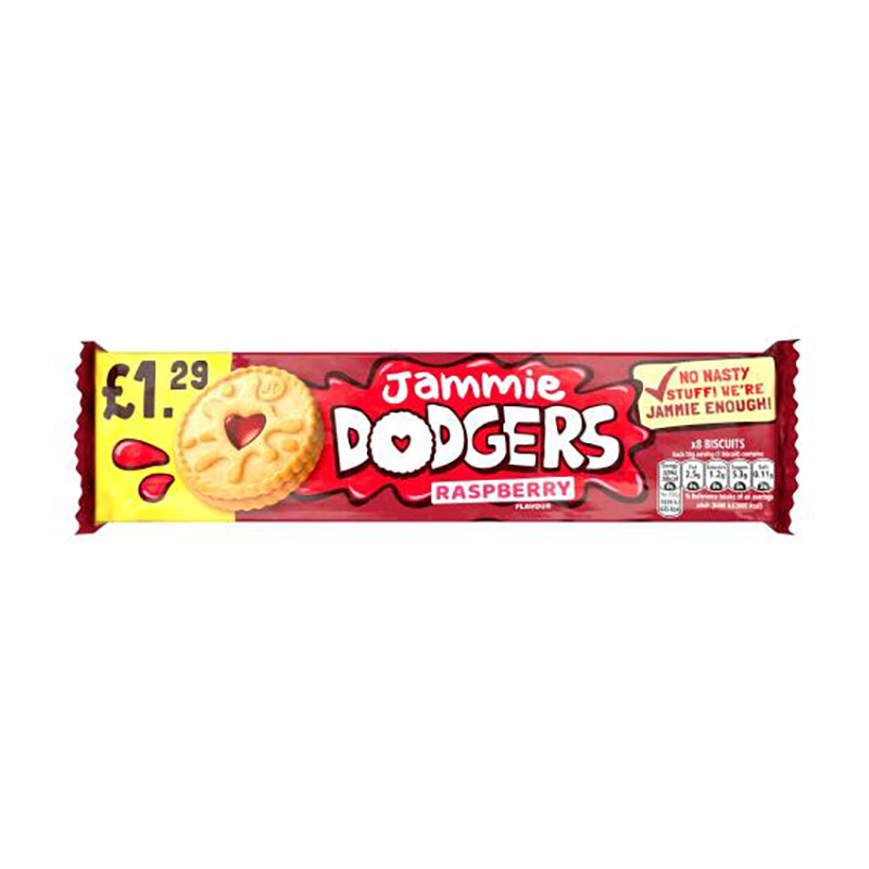 Burtons Jammie Dodgers 140G - Case Qty - 18