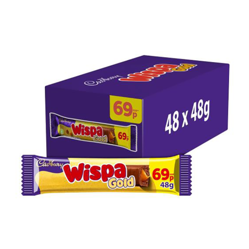 Cadburys Wispa Gold Pmp 69P - Case Qty - 48
