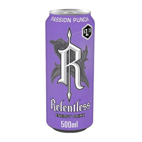 Relentless Passion Punch Pm 1.19 500Ml - Case Qty - 12