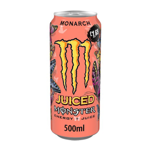 Monster Monarch 500Ml Pmp £1.65 – Case Qty – 12