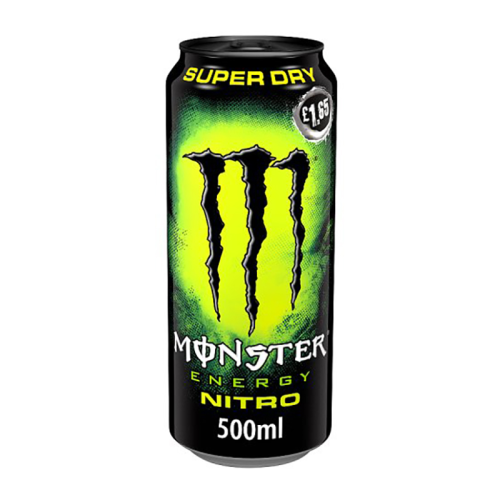 Monster Nitro 500Ml Pmp £1.65 - Case Qty - 12